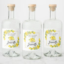 Sök efter citron presentpåsar för vinflaskor Limoncello