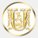 Sök efter monogram u klistermärken Monogrammad