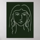 Sök efter abstrakt porträtt posters Flickmakt