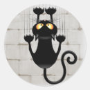 Sök efter tecknad katt klistermärken Konstig