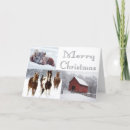 Sök efter hästjulkort kort Snö