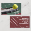Sök efter racket visitkort Tennis