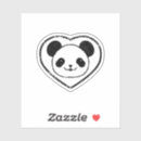 Sök efter pandabjörn klistermärken Kawaii