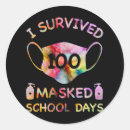 Sök efter jag överlevde klistermärken Lärare