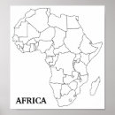 Sök efter afrikansk kontinent posters Karta av afrika