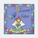 Sök efter autism magneter Blå