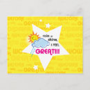 Sök efter underbar dag vykort Motivation