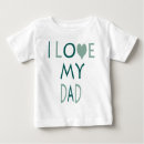 Sök efter pappa bebis tshirts För alla