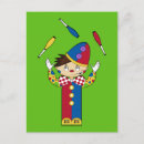 Sök efter cirkus vykort Illustration