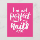 Sök efter naglar vykort Manikyr