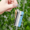 Sök efter björn nyckelringar Vit