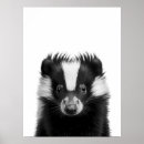 Sök efter skunk Skogsmark