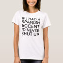 Sök efter latina tshirts Spansk