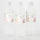 Sök efter rosa blommigt presentpåsar för vinflaskor Te party