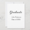 Sök efter graduation inbjudningar Minimal