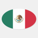 Sök efter mexico ovala klistermärken Flagga