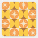 Sök efter gullig orange klistermärken Retro