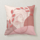 Sök efter abstrakt ansikte kuddar För henne