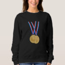 Sök efter medalj luvtröjor Guld