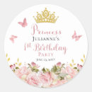 Sök efter princess i krona klistermärken Flicka