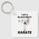 Sök efter karate nyckelringar Svart bälte