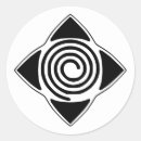 Sök efter spiral klistermärken Svart och vitt