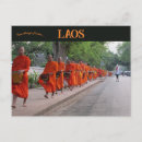 Sök efter munk vykort Luang prabang