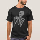 Sök efter skeleton drinking tshirts Kaffe
