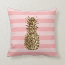 Sök efter guld ananas kuddar Elegant