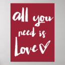 Sök efter valentin posters Röd