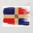 Sök efter flagga av dominikanska republiken vykort Flaggor