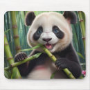 Sök efter panda som äter bambu Söt