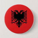 Sök efter albania flagga knappar Nationell