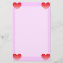 Sök efter hjärtor brevpapper Kärlek