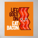 Sök efter bacon posters Söt