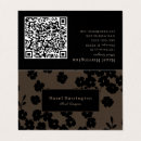 Sök efter svart bl visitkort Qr kod