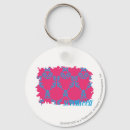 Sök efter damastast nyckelringar Aqua magenta