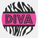 Sök efter zebra klistermärken Glam