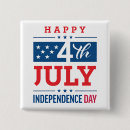 Sök efter independence day knappar Amerikansk flagga