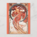 Sök efter alphonse mucha vykort Illustration