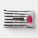 Sök efter rosa och svart zebra kuddar Modern