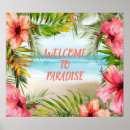 Sök efter tropiskt paradis posters Karibböna