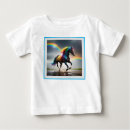 Sök efter bebis tshirts flickor Häst