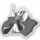 Sök efter hårigt monster klistermärken Tecknad