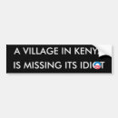 Sök efter kenya bildekaler Idiot