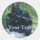 Sök efter gorilla klistermärken Vilda djur