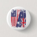 Sök efter australien flagga knappar Aussie