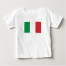 Sök efter italienska bebis kläder Italiensk flagga