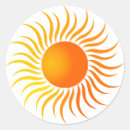 Sök efter sol tecknad klistermärken Sommar