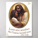 Sök efter jesus älskar dig posters Tro